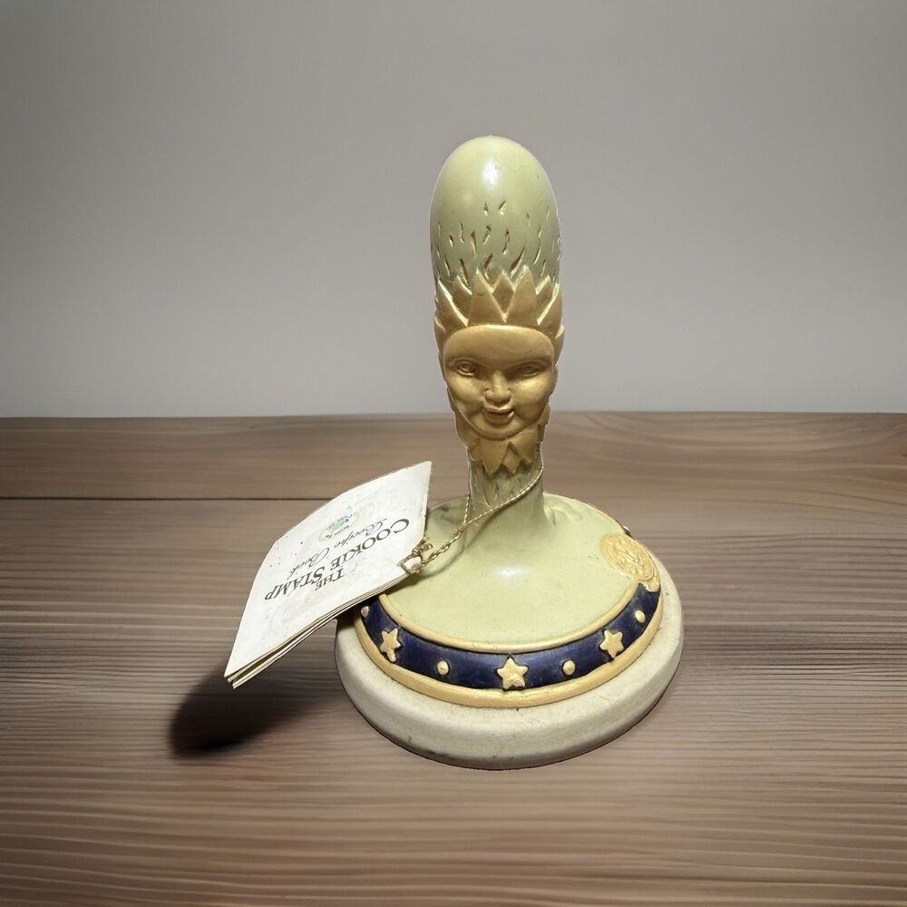 Vintage Brown Bag Cookie Art Sun Moon Stars Cookie Press No Box No.3 Celestial